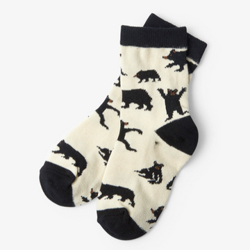 Natural Kids Crew Socks